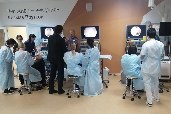 4 февраля завершился курс «Теоретические и практические основы гистерорезектоскопии»