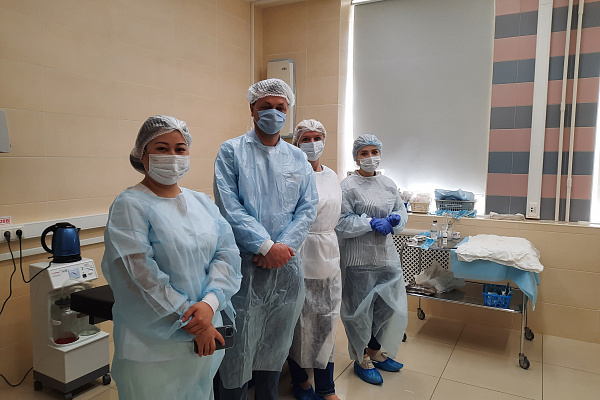 Завершилось обучение слушателей на курсе «Радиохирургические методы лечения заболеваний лор-органов в амбулаторно-клинической практике»