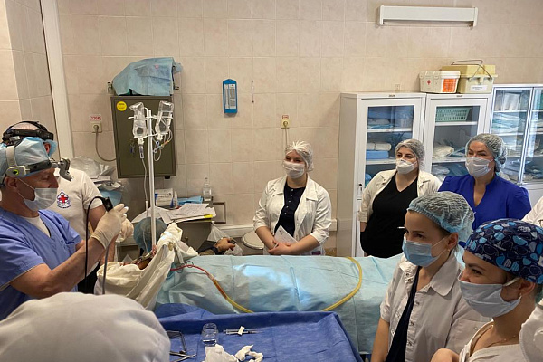 Завершился курс «Радиохирургические методы лечения заболеваний лор-органов в амбулаторно-поликлинической практике»